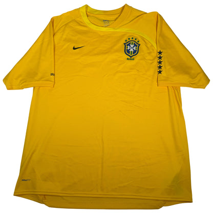 Brazil 2008/2009/2010 Training Football Shirt XXL — full front view