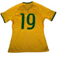 19 Brazil 2014/2015 Home Player Spec Football Shirt Large – Football Shirt Kingdom