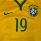 19 Brazil 2014/2015 Home Player Spec Football Shirt Large – Football Shirt Kingdom