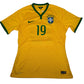 19 Brazil 2014/2015 Home Player Spec Football Shirt Large – Football Shirt Kingdom