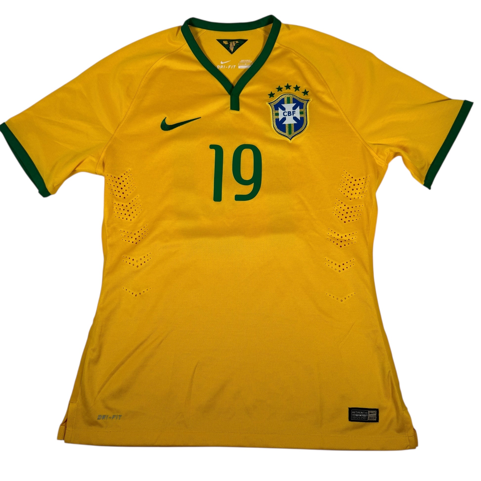 19 Brazil 2014/2015 Home Player Spec Football Shirt Large – Football Shirt Kingdom