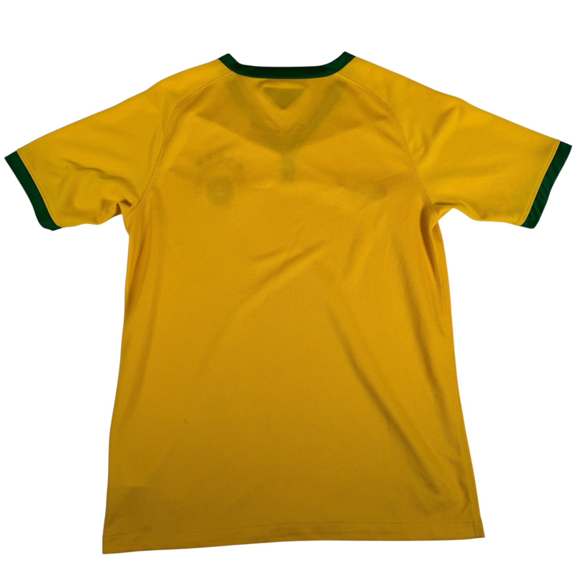 Brazil 2014/2015/2016 Home Football Shirt Childs Large – Football Shirt Kingdom