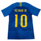 NEYMAR JR 10 Brazil 2018/2019 Away Football Shirt Small – Football Shirt Kingdom