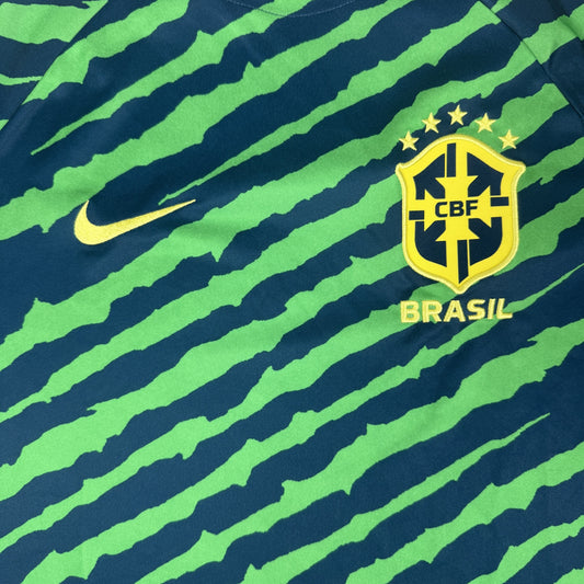 Brazil 2022/2023/2024 Training Football Shirt Large
