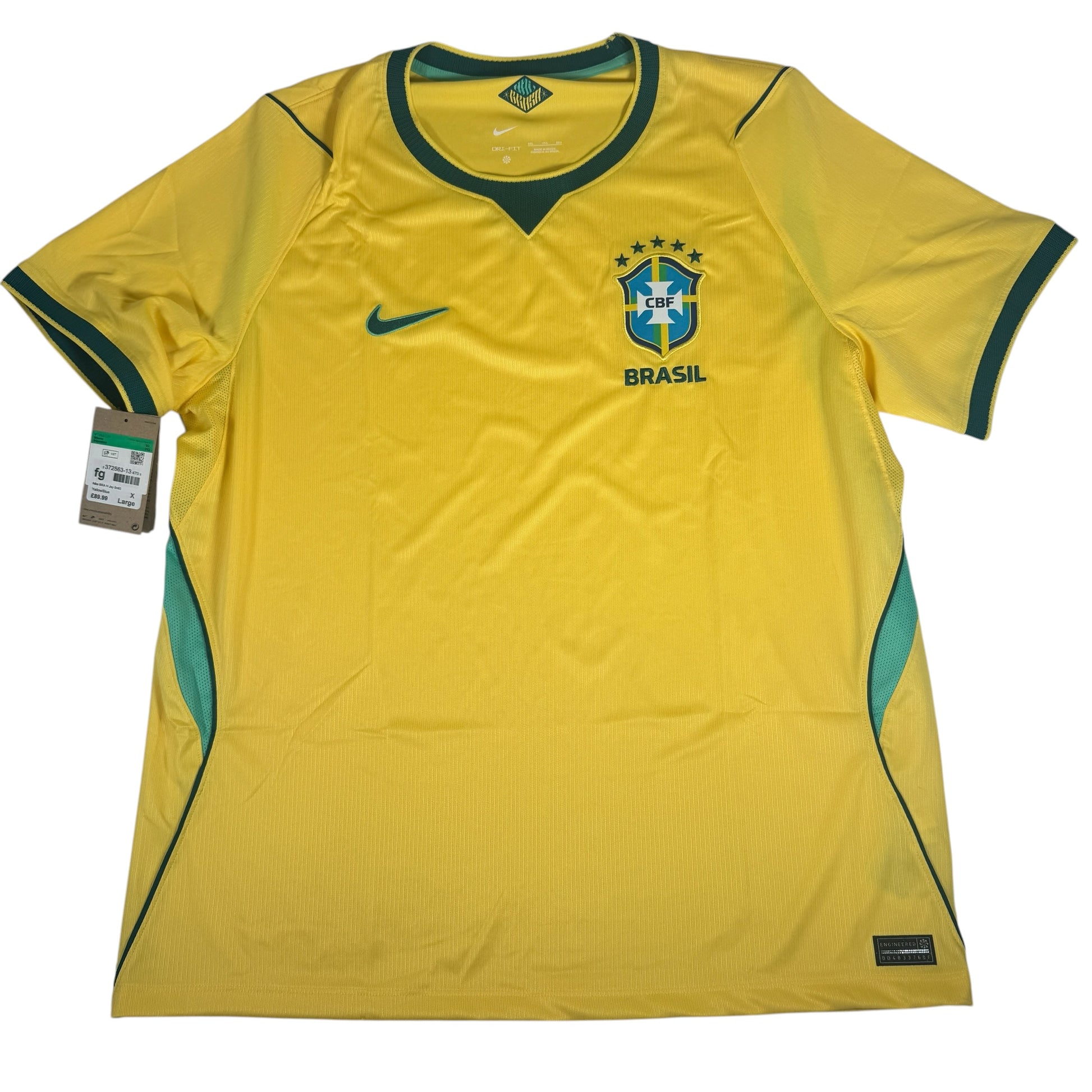 Brazil 2026/2027 Home Football Shirt XL BNWT – Football Shirt Kingdom