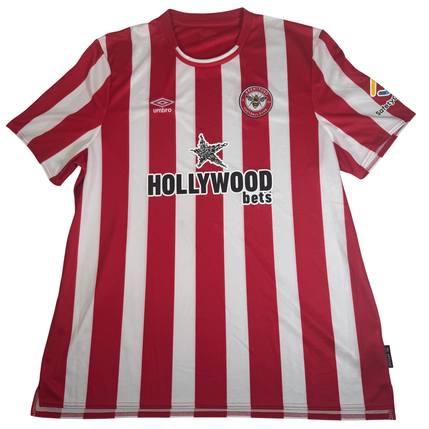 Brentford 2021/2022/2023 Home Football Shirt 3XL