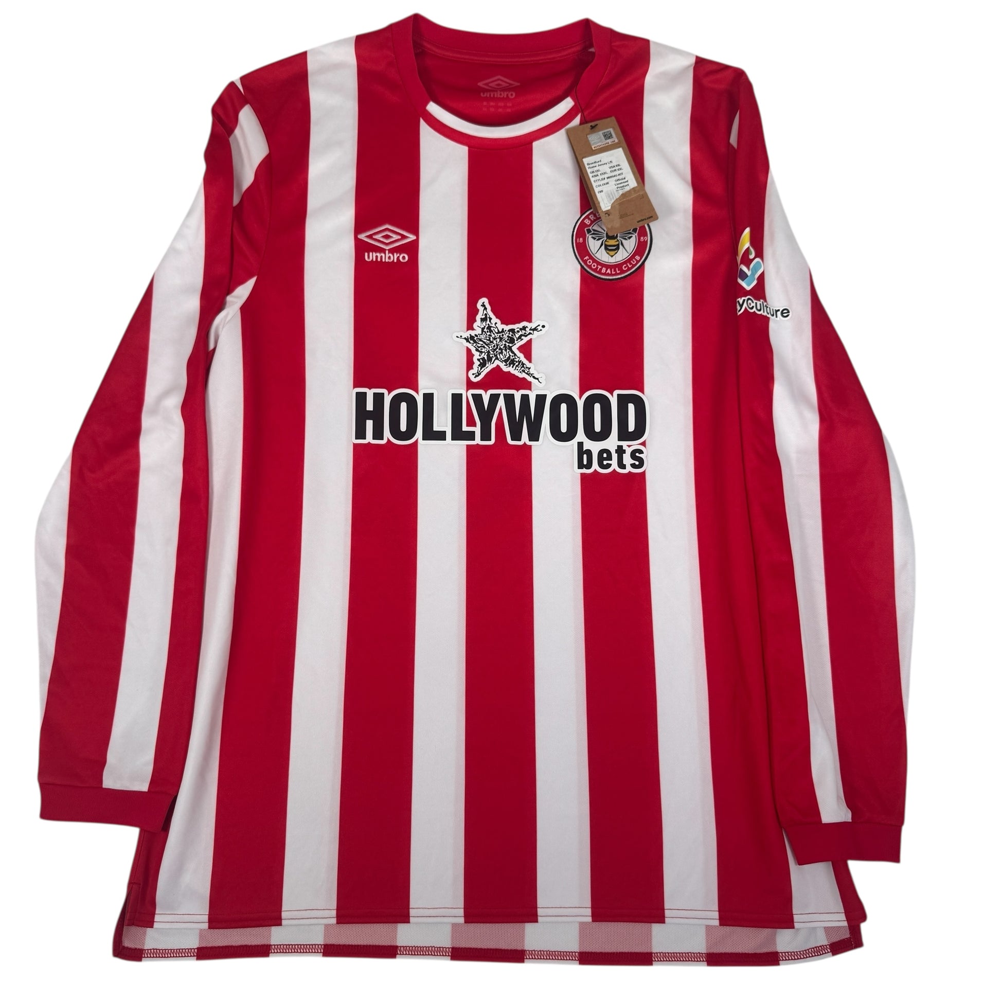 Brentford 2021/2022/2023 Home Football Shirt 2XL – Football Shirt Kingdom