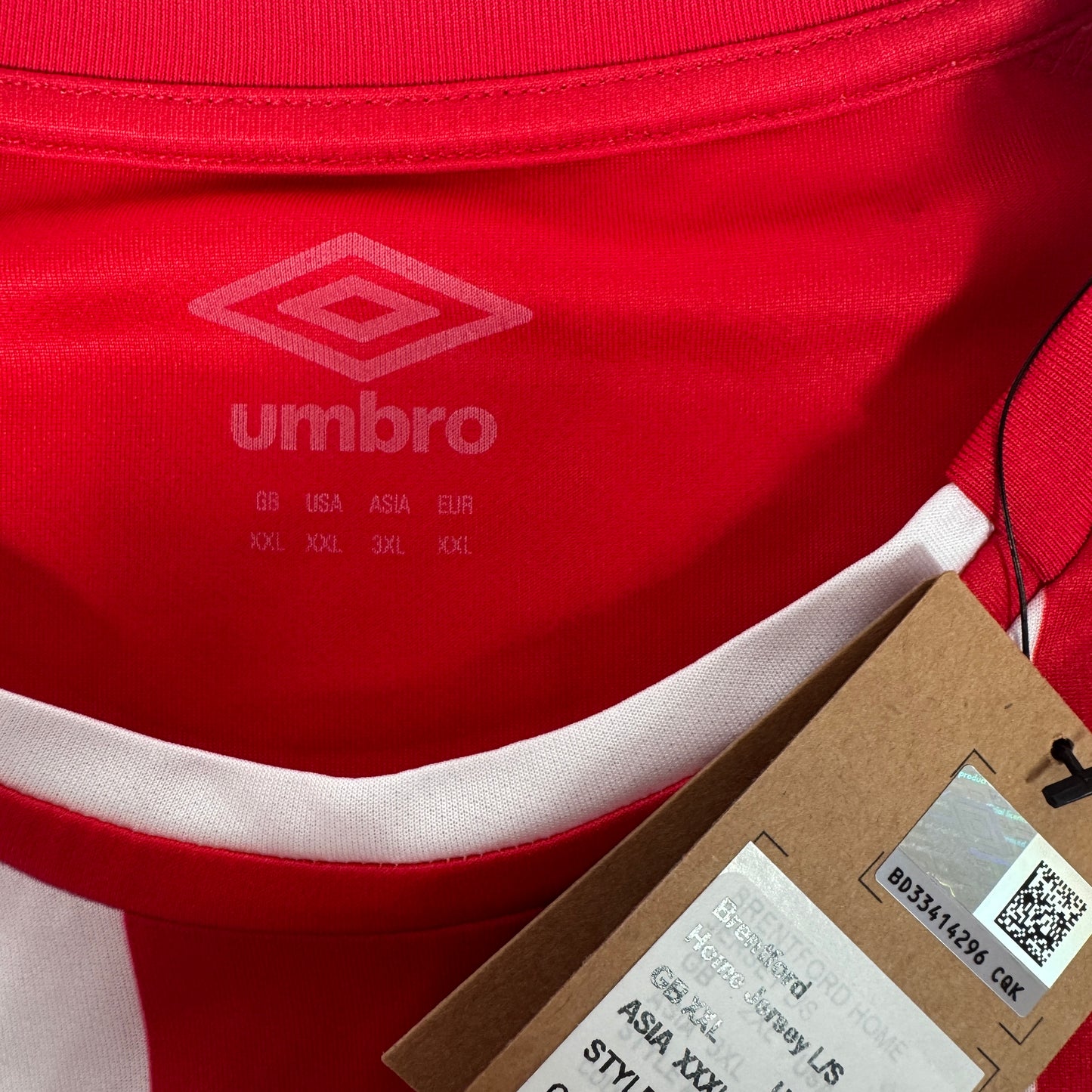 Brentford 2021/2022/2023 Home Football Shirt 2XL – Football Shirt Kingdom