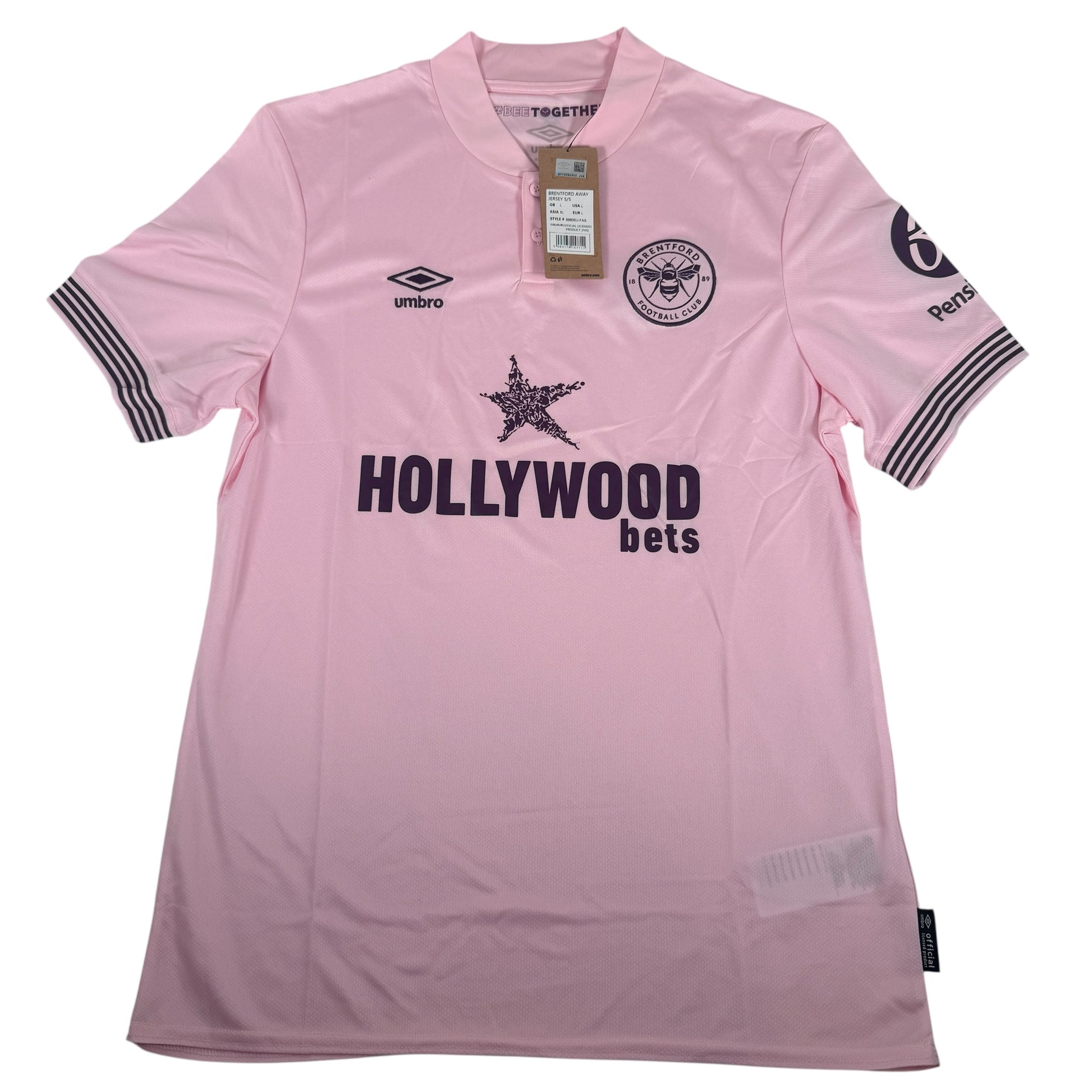 Brentford 2024/2025 Away Football Shirt Large BNWT – Football Shirt Kingdom