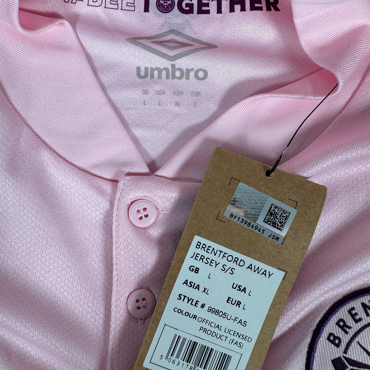 Brentford 2024/2025 Away Football Shirt Large BNWT – Football Shirt Kingdom