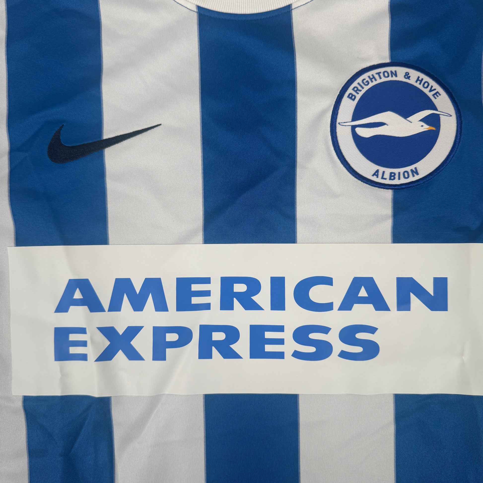 Brighton & Hove Albion 2014/2015/2016 Home Long Sleeve Football Shirt Small – Football Shirt Kingdom