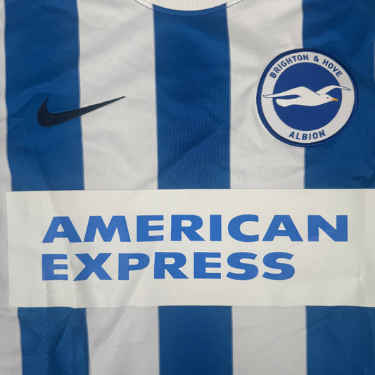 Brighton & Hove Albion 2014/2015/2016 Home Long Sleeve Football Shirt Small – Football Shirt Kingdom