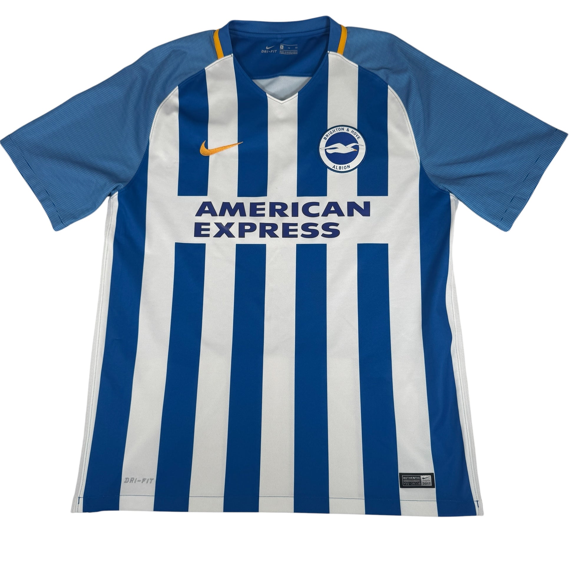 Brighton & Hove Albion 2017/2018 Home Football Shirt XL – Football Shirt Kingdom