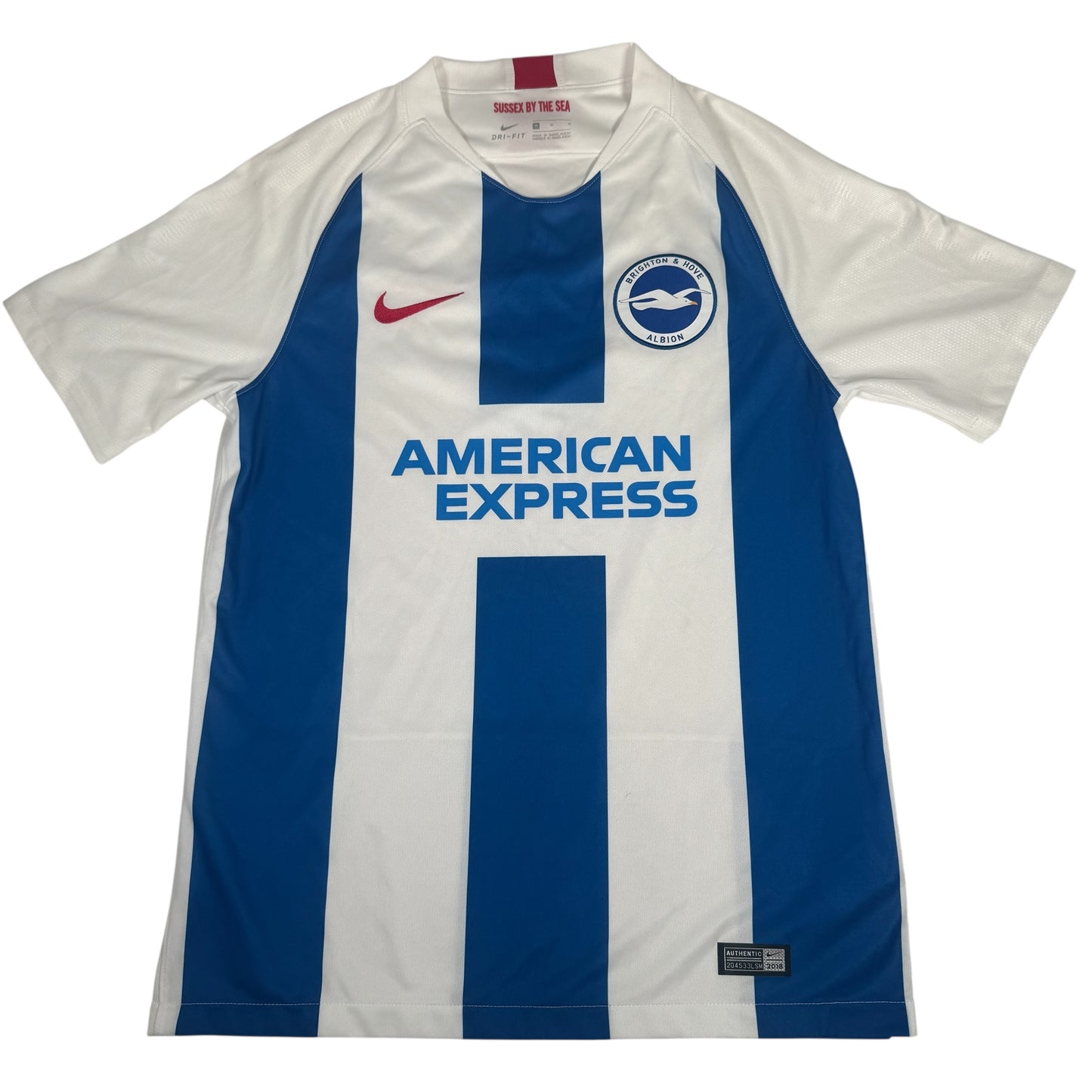 Brighton & Hove Albion 2018/2019 Home Football Shirt Medium – Football Shirt Kingdom