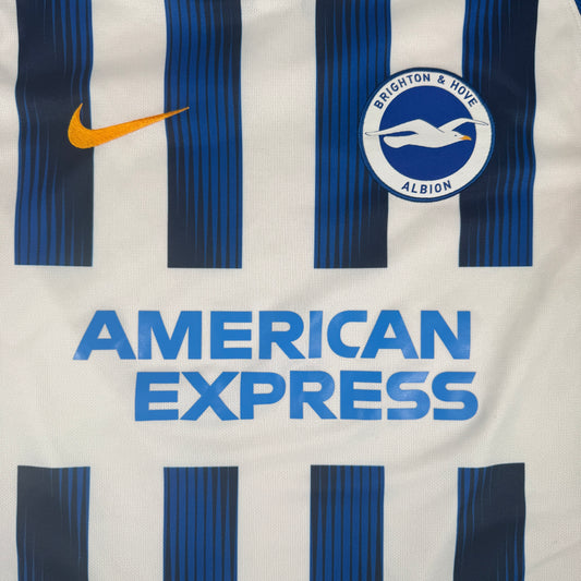 Brighton & Hove Albion 2019/2020 Home Football Shirt Medium – Football Shirt Kingdom