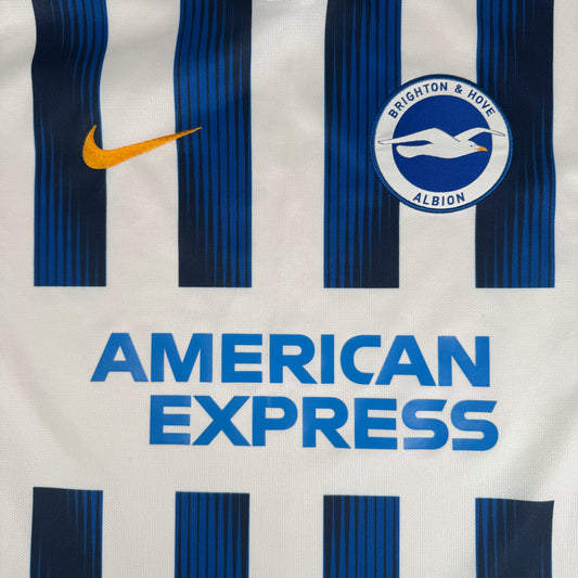 Brighton & Hove Albion 2019/2020 Home Football Shirt XL – Football Shirt Kingdom