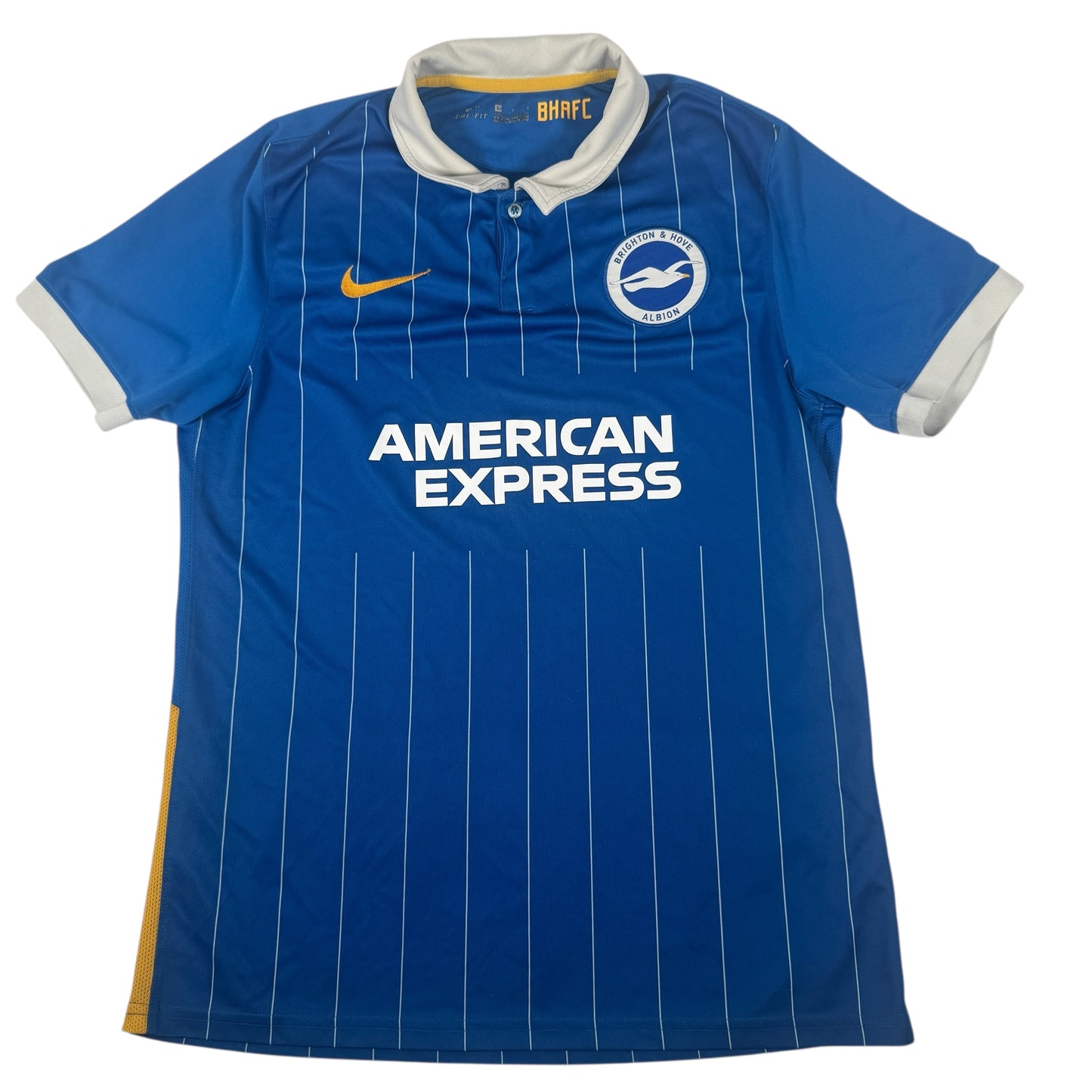 Brighton & Hove Albion 2020/2021 Home Football Shirt Large – Football Shirt Kingdom