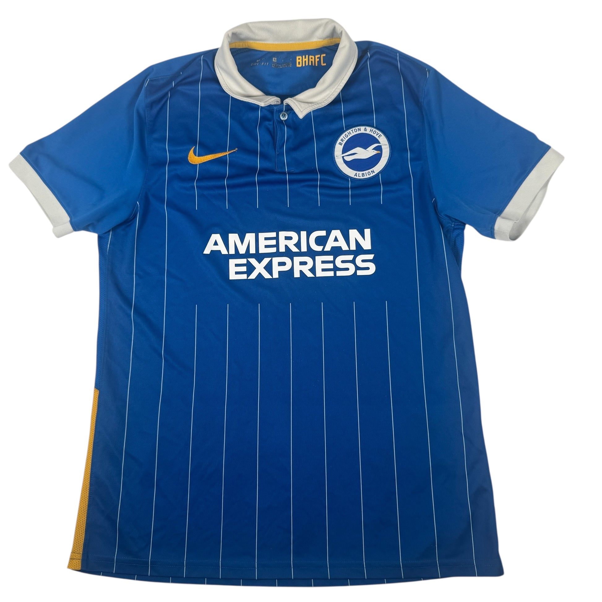 Brighton & Hove Albion 2020/2021 Home Football Shirt Large – Football Shirt Kingdom