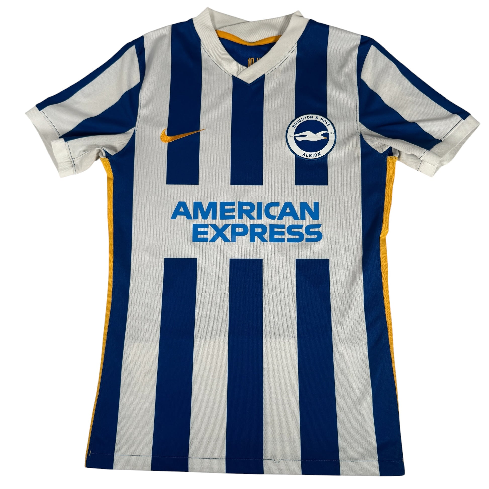 Brighton & Hove Albion 2021/2022 Home Football Shirt Small – Football Shirt Kingdom