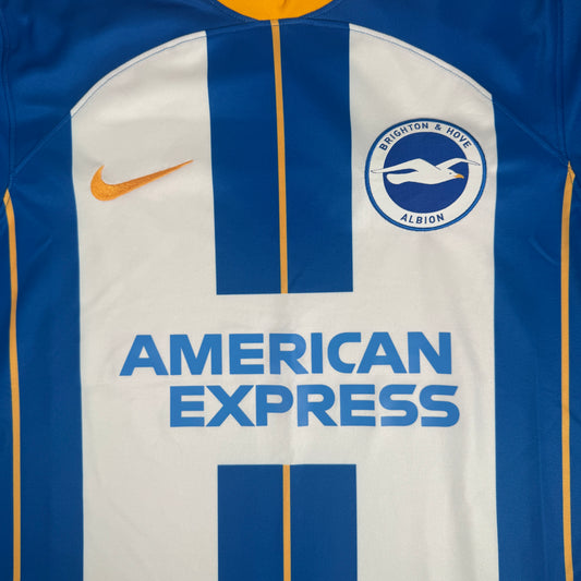 Brighton & Hove Albion 2022/2023 Home Football Shirt Large – Football Shirt Kingdom