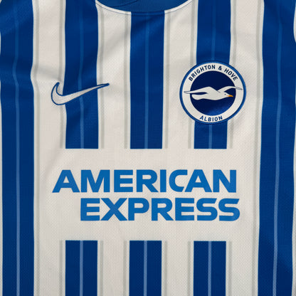 Brighton & Hove Albion 2024/2025 Home Football Shirt 3XL — front close-up
