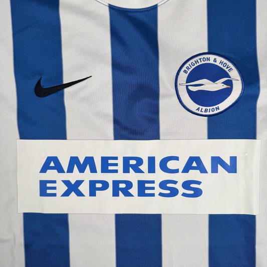 Brighton & Hove Albion 2014/2015/2016 Home Football Shirt Large