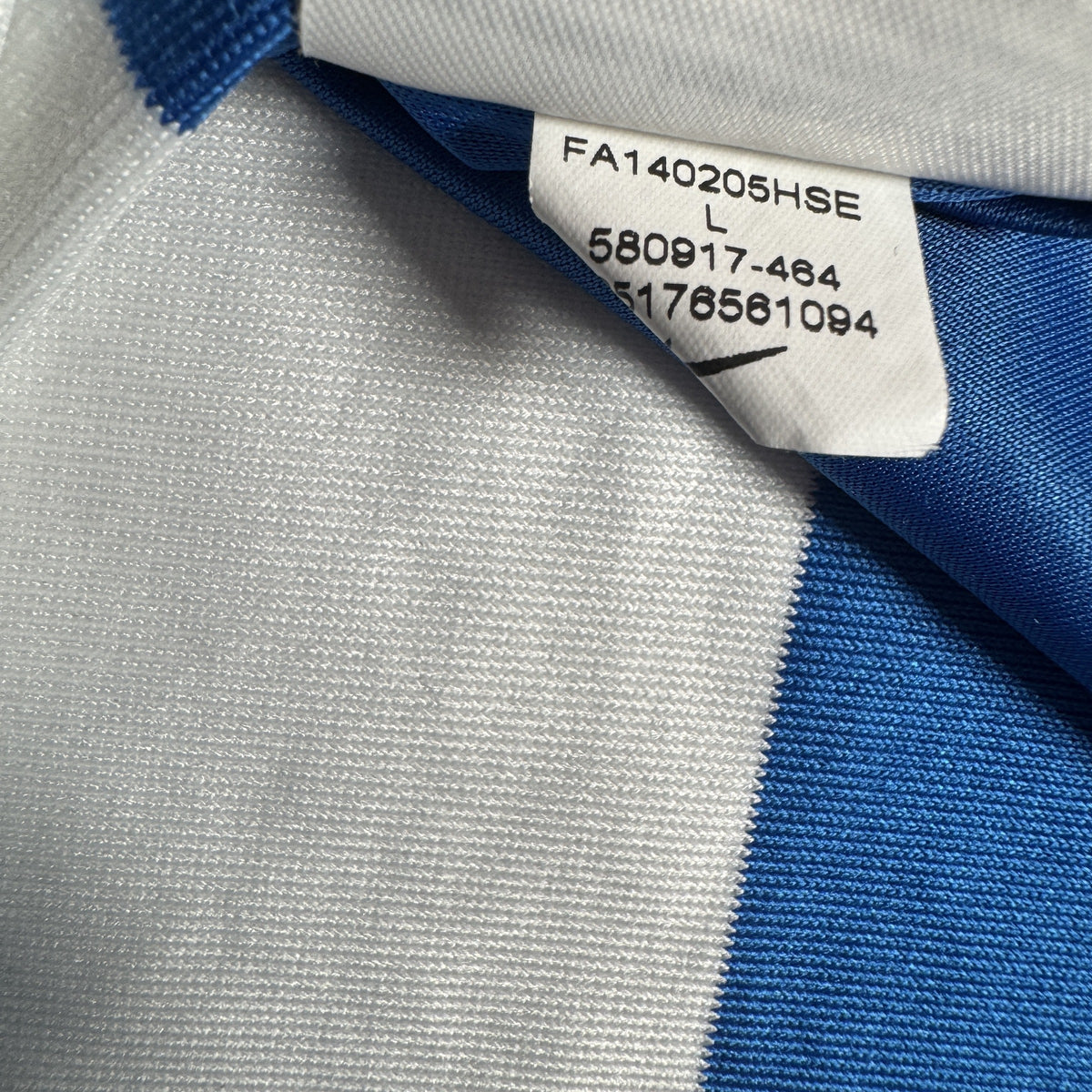 Brighton & Hove Albion 2014/2015 home football shirt, size Large