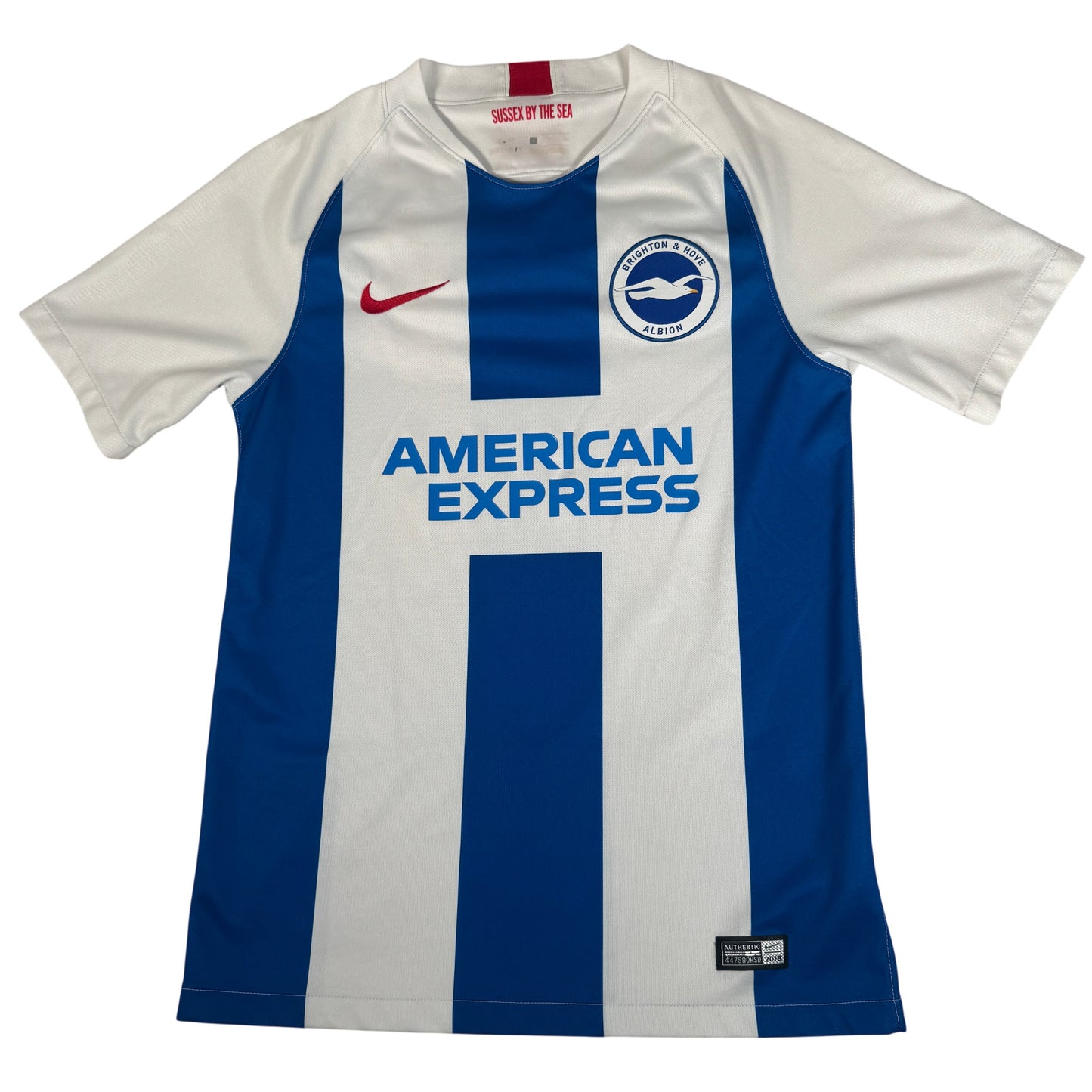 Brighton & Hove Albion 2016/2017 Home Football Shirt Small