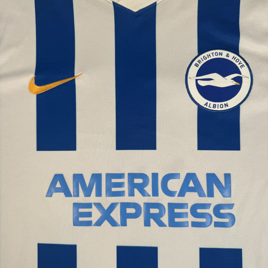 Brighton & Hove Albion 2021/2022 Home Football Shirt XL