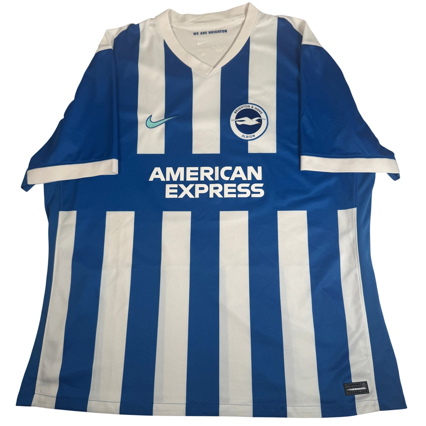 Brighton & Hove Albion 2025/2026 Home Football Shirt 3XL