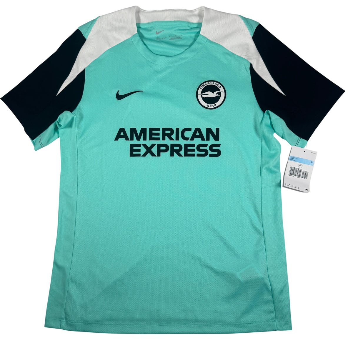 Front of Brighton & Hove Albion 2025/2026 training football shirt, size Medium