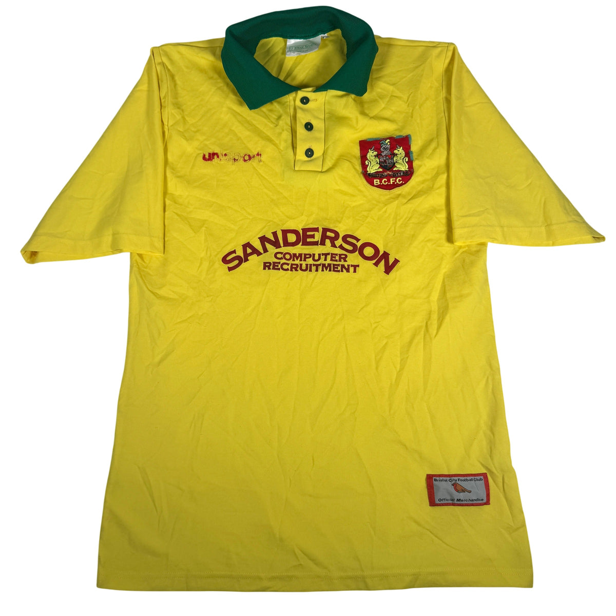 Bristol City 1998/1999 Away Football Shirt Large