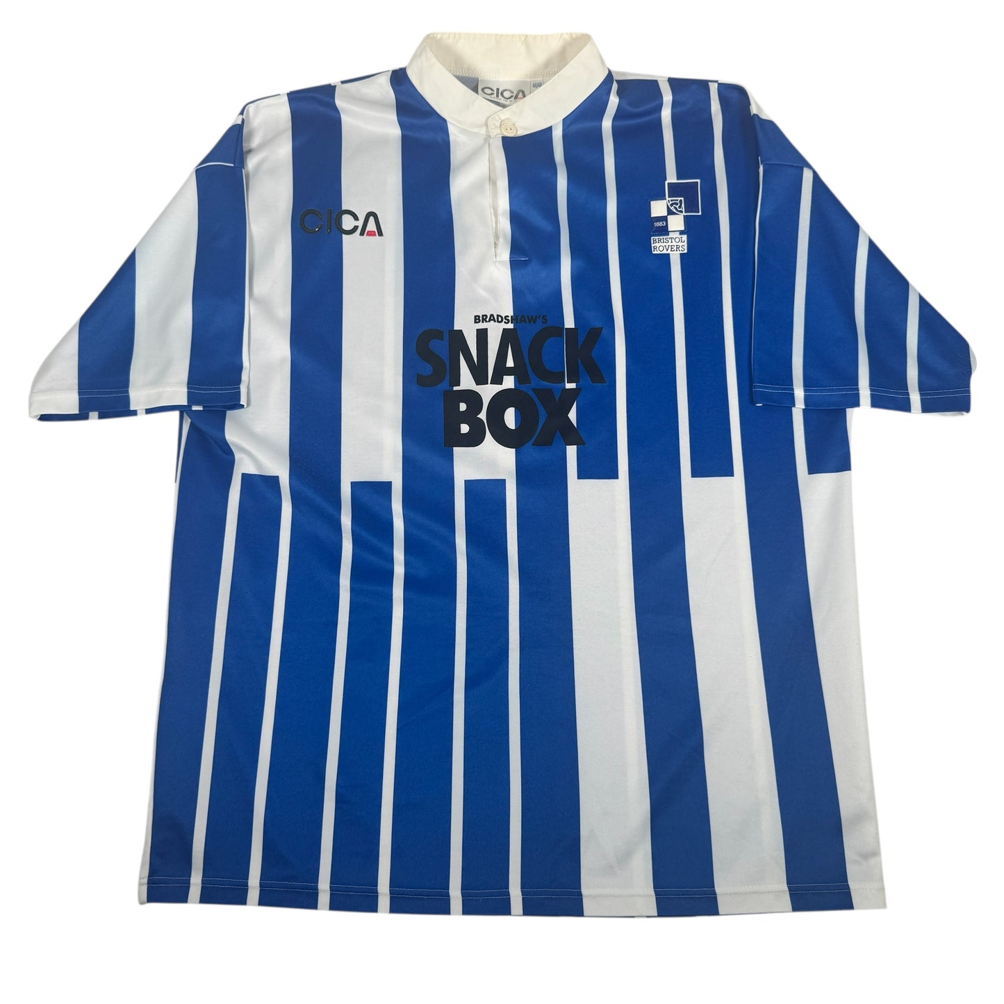 Bristol Rovers 1996/1997 Home Football Shirt XL – Football Shirt Kingdom
