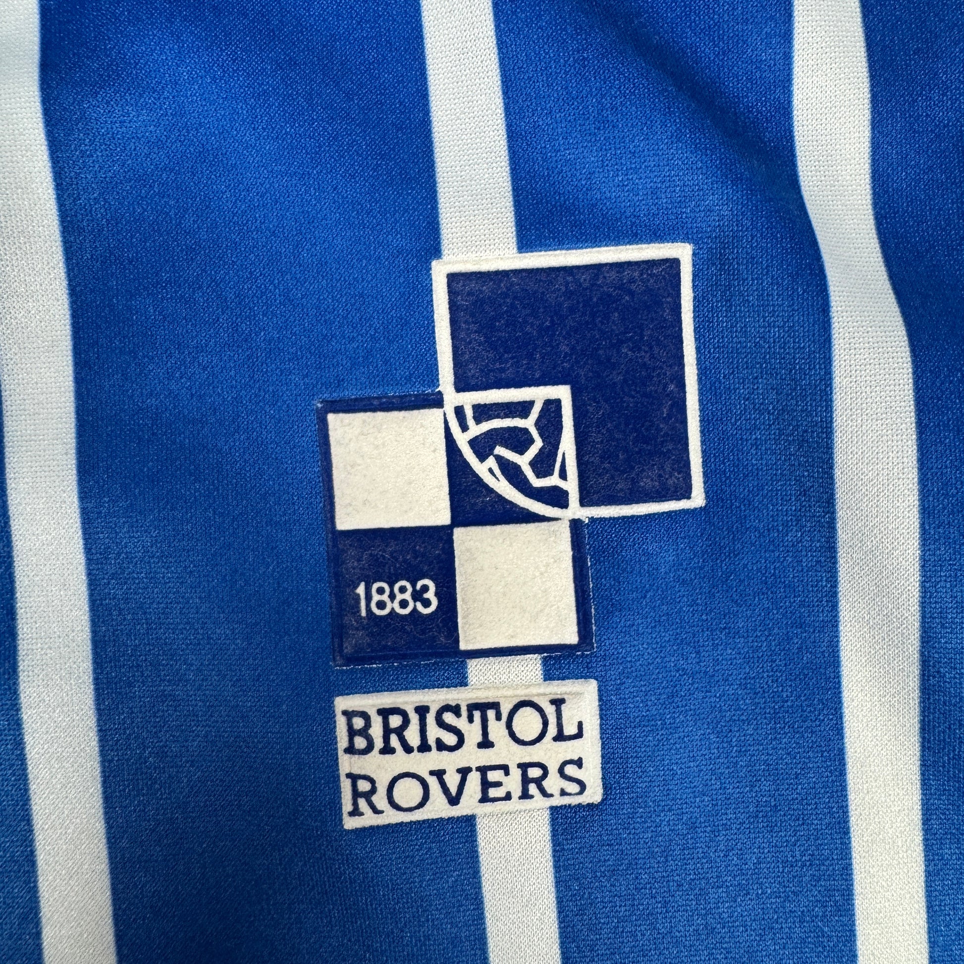 Bristol Rovers 1996/1997 Home Football Shirt XL – Football Shirt Kingdom