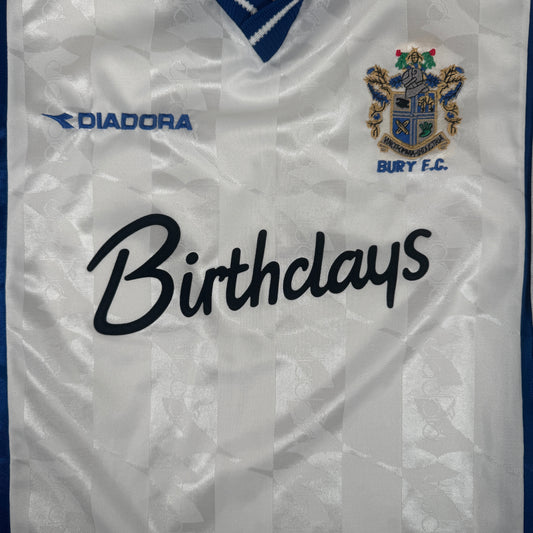 Bury 1999/2000/2001 Home Football Shirt Medium – Football Shirt Kingdom
