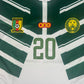 MBUEMO 20 Cameroon 2022/2023/2024 Away Football Shirt 2XL – Football Shirt Kingdom