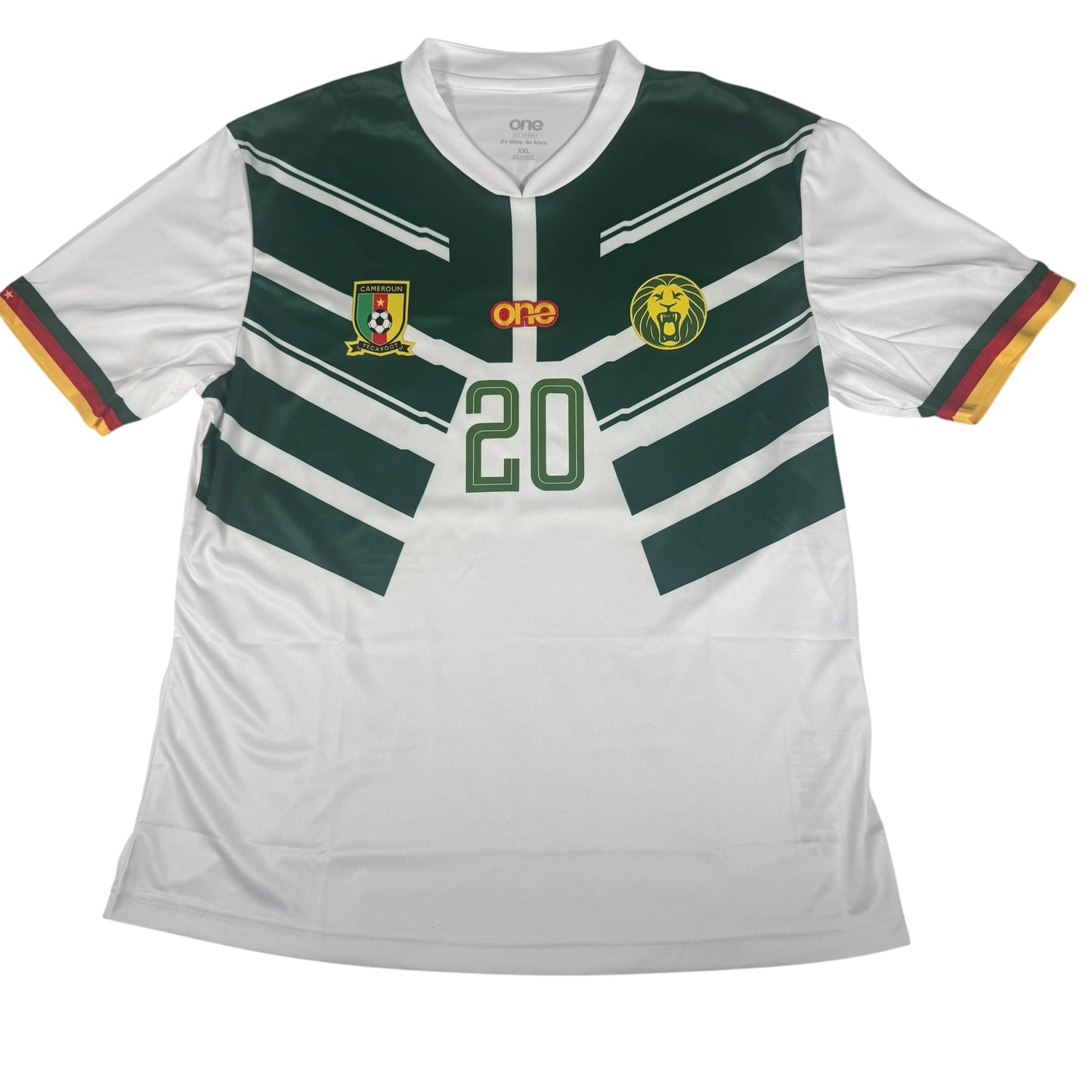MBUEMO 20 Cameroon 2022/2023/2024 Away Football Shirt 2XL – Football Shirt Kingdom