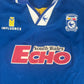 Cardiff City 1995/1996 Home Football Shirt XL – Football Shirt Kingdom