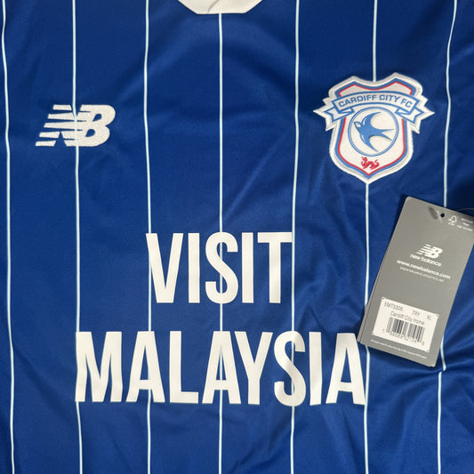 Cardiff City 2025/2026 Home Football Shirt XL BNWT