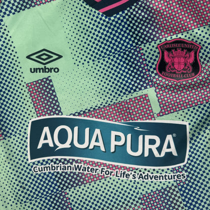 Carlisle United 2024/2025 Away Football Shirt Medium — front close-up