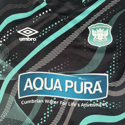 Carlisle United 2025/2026 Away Football Shirt Large — front close-up