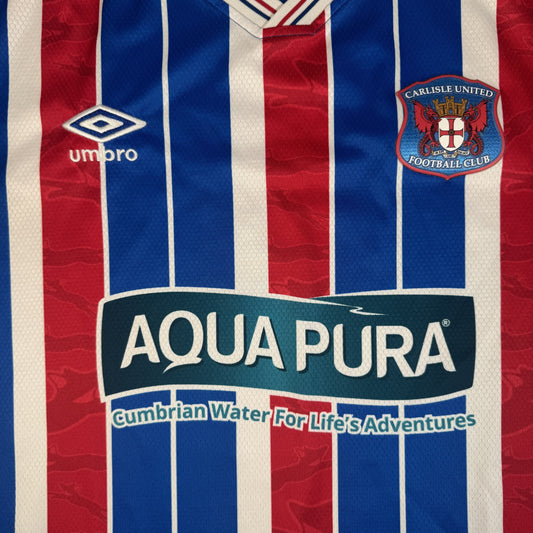 Carlisle United 2025/2026 Home Football Shirt Large