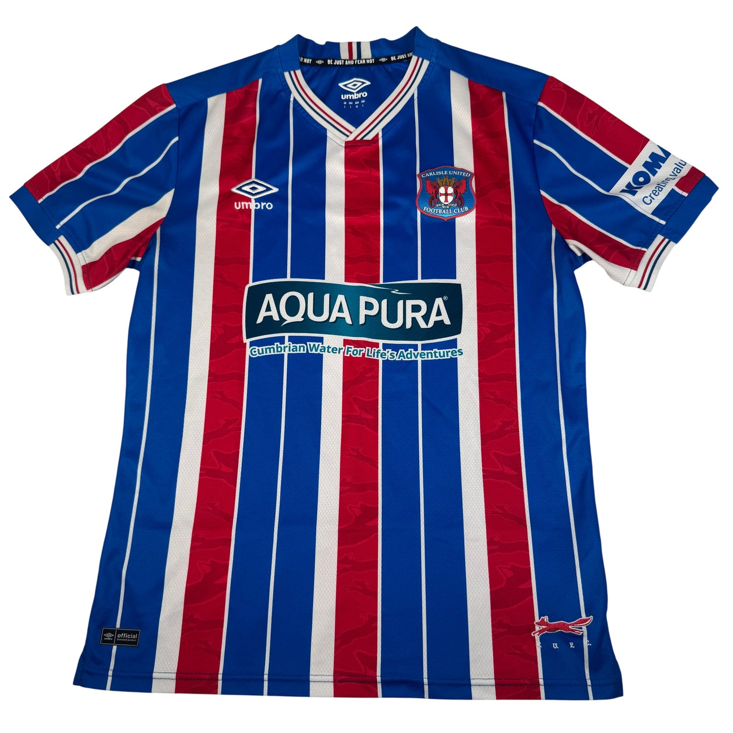 Carlisle United 2025/2026 Home Football Shirt Large
