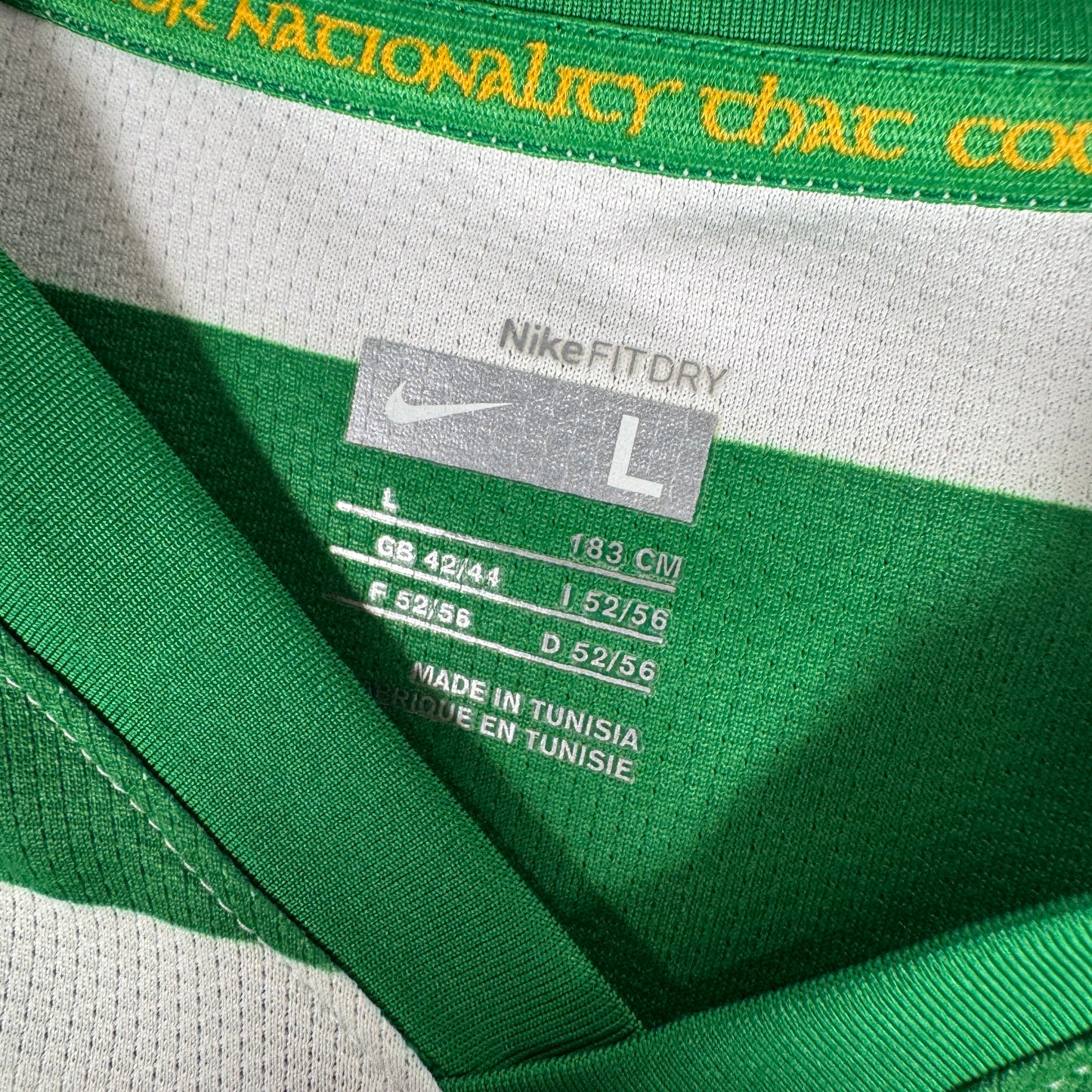 Celtic 2008/2009/2010 Home Football Shirt Large – Football Shirt Kingdom