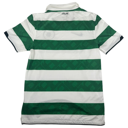 Celtic 2010/2011/2012 Home Football Shirt Small — full back view