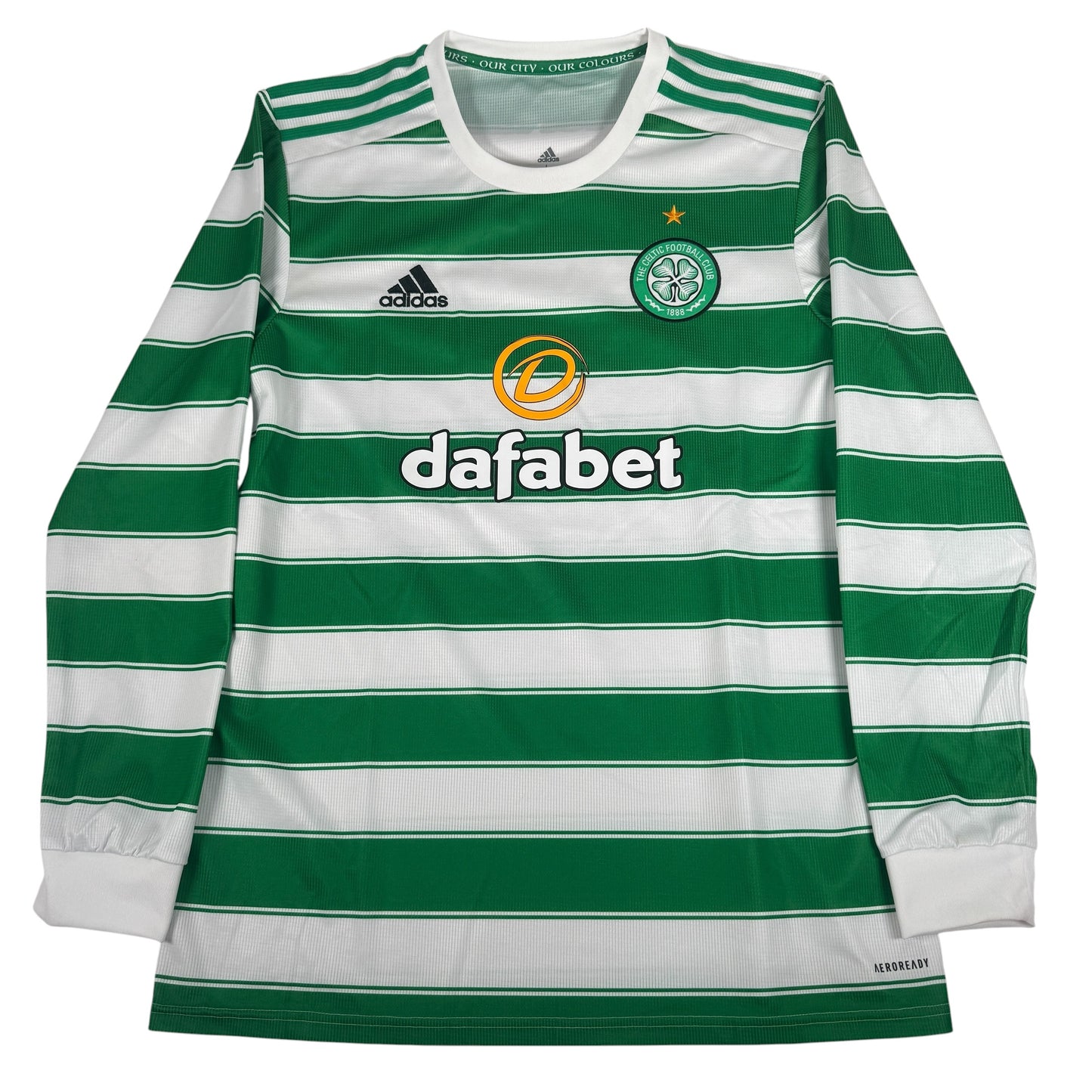 Celtic 2021/2022 Home Long Sleeve Football Shirt Large – Football Shirt Kingdom