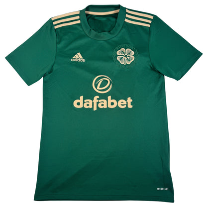 Front of Celtic 2021/2022 away football shirt, size Small