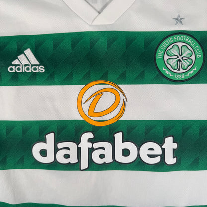 JOTA 17 Celtic 2022/2023 Home Long Sleeve Football Shirt 2XL