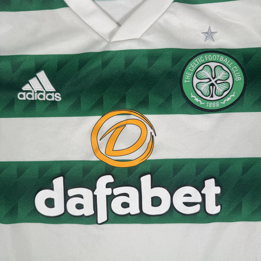 Celtic 2022/2023 Home Long Sleeve Football Shirt Large