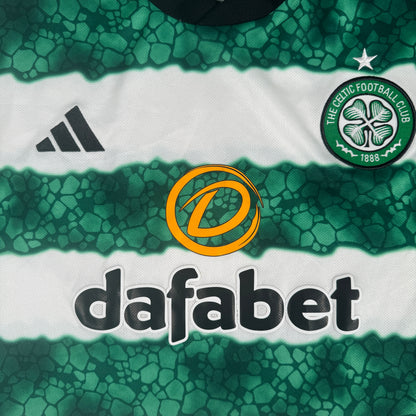 Celtic 2023/2024 Home Football Shirt 3XL — front close-up